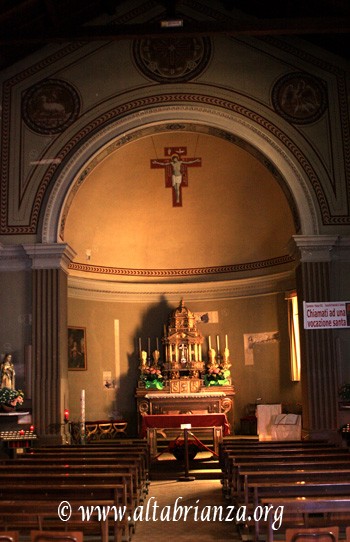 Chiesa di Santa Eufemia (Erba - CO) - Veduta interna