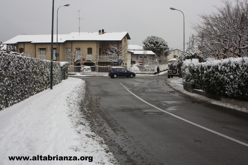 Nevicata del 1-2 Febbraio 2012 a Erba
