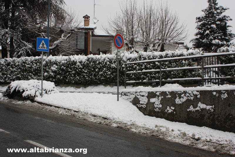 Nevicata del 1-2 Febbraio 2012 a Erba