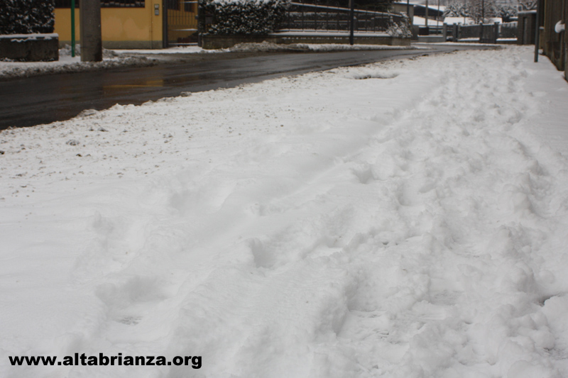 Nevicata del 1-2 Febbraio 2012 a Erba