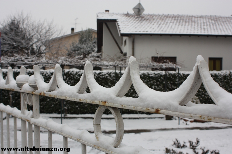 Nevicata del 31 Gennaio 2012 a Erba