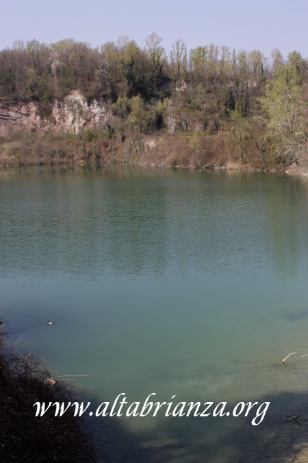 Il laghetto nord di Baggero.