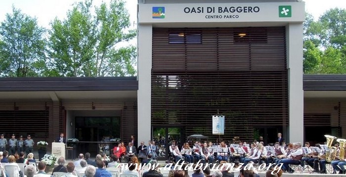 Un tratto della passeggiata all'interno dell'Oasi di Baggero.