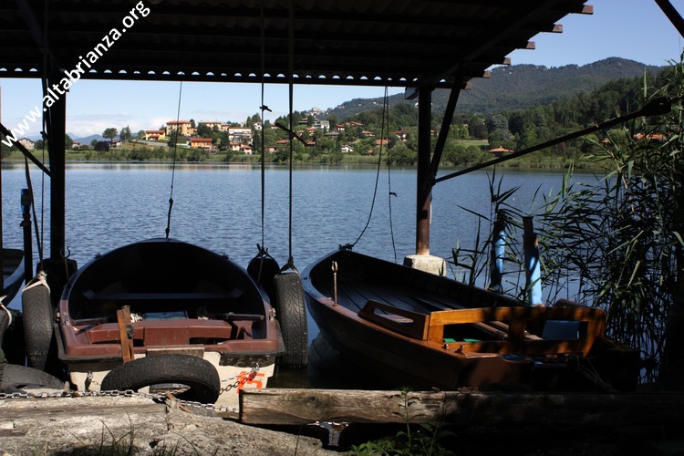 Imbarcadero al lago di Montorfano