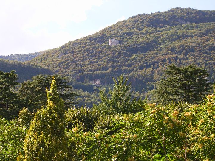 Eremo di San Salvatore visto da Erba (CO)